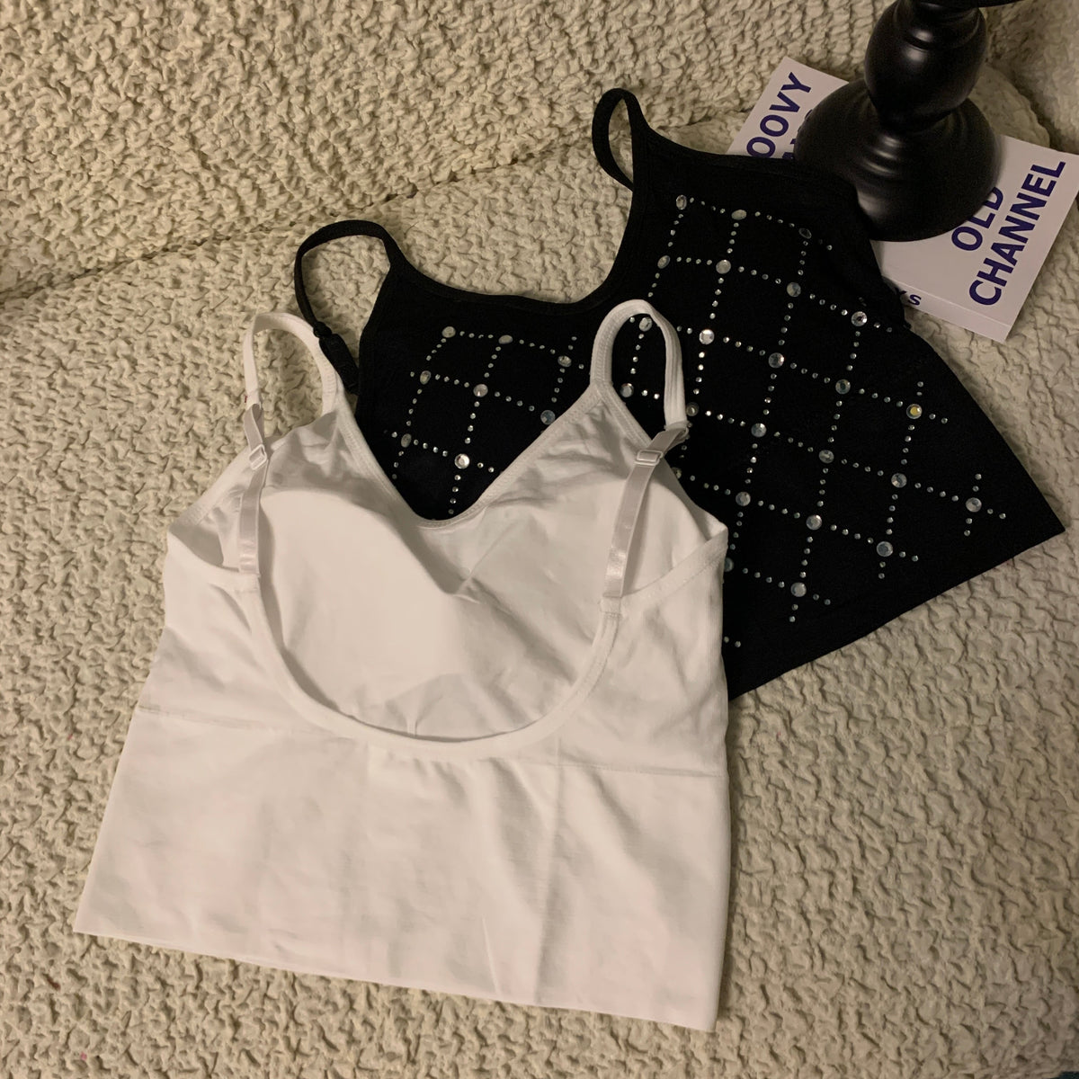 【tops】ビジューキャミソール　M24688