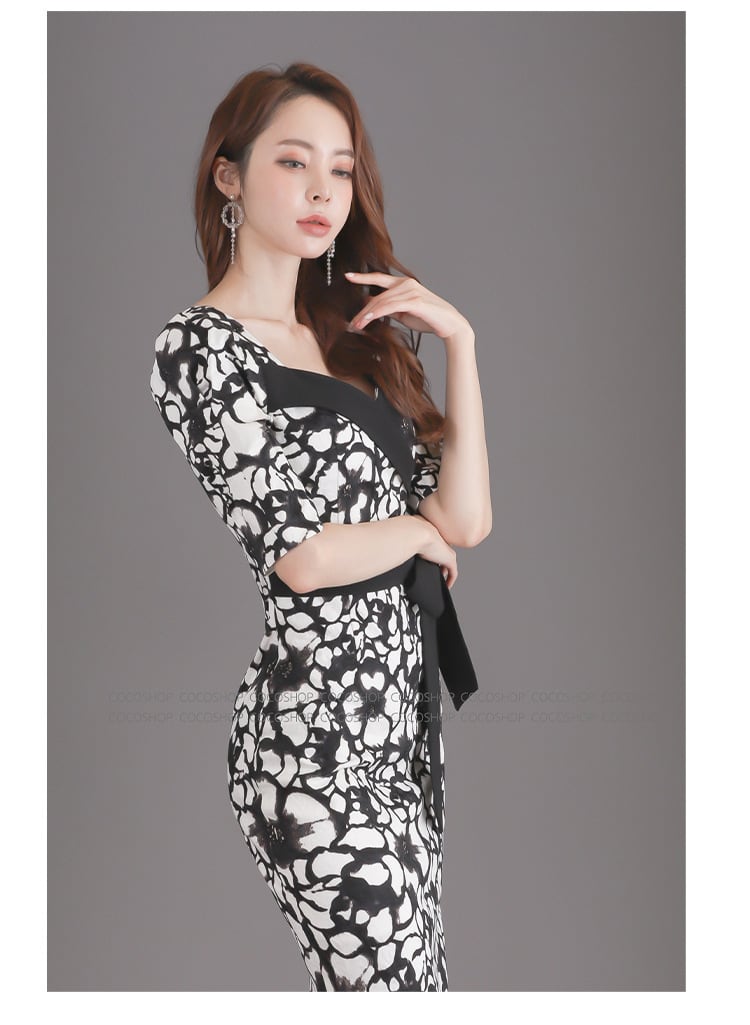 【dress】プリントワンピース　M23961