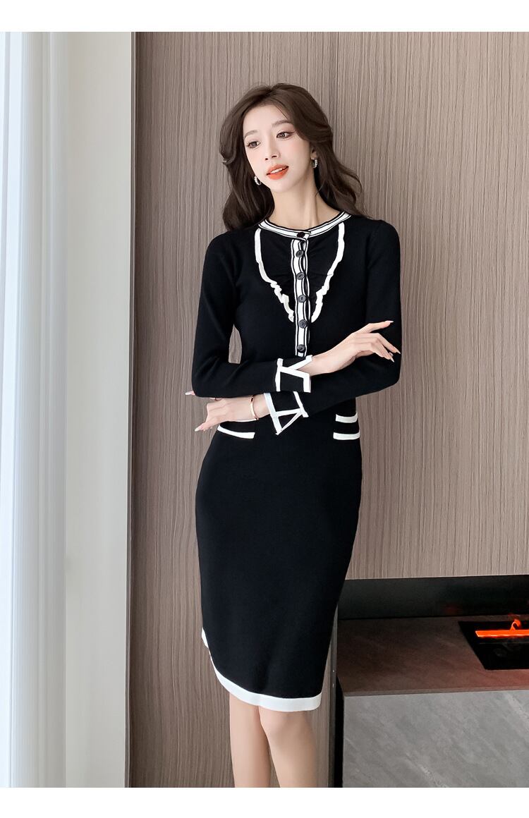 【dress】ニットワンピース　M18861