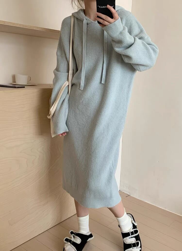 【dress】フード付きワンピース　M19128