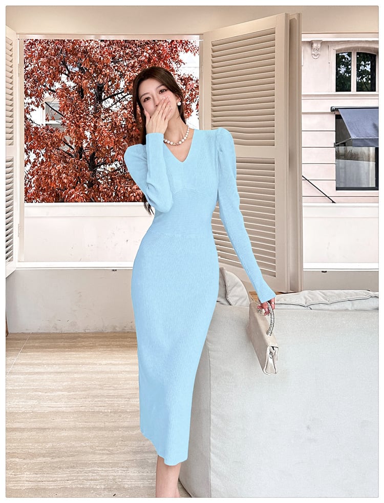 【dress】ニットワンピース　M26036