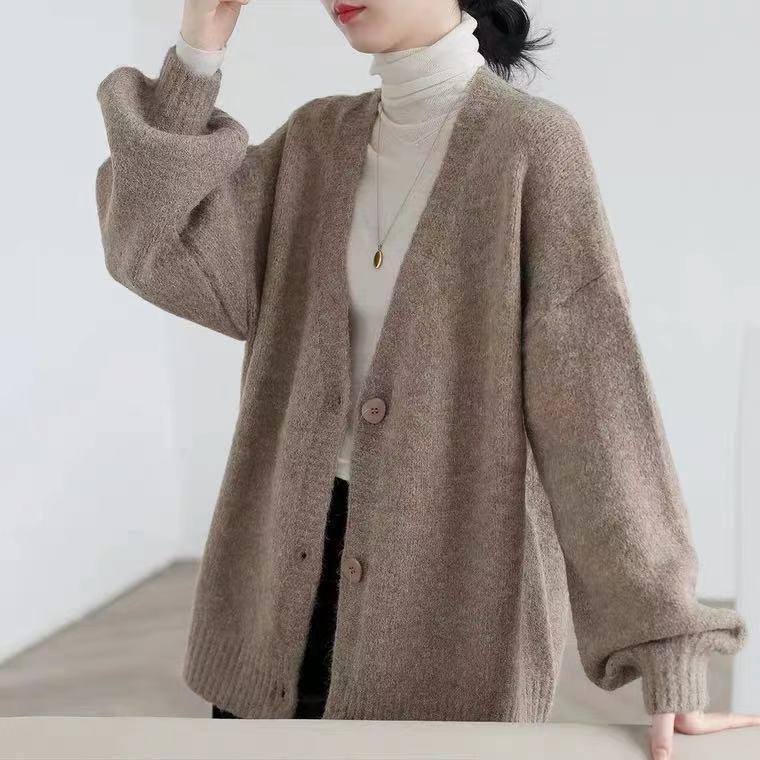 【outer】ニットカーデ　M25640