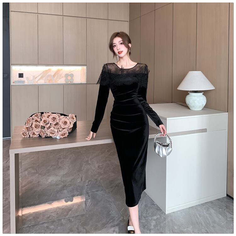 【dress】ドッキングワンピース　M18747