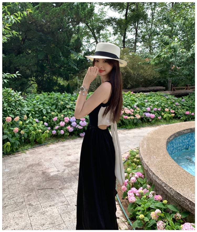 【dress】バックレスワンピース　M24583
