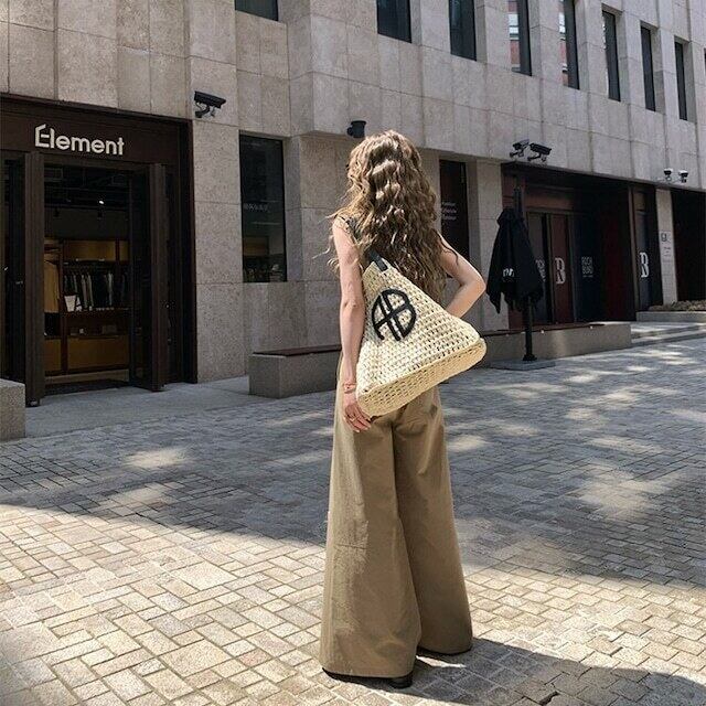 【set】2WAYタンクトップ+ワイドパンツ2点セットF7363