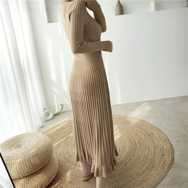 【dress】ニットワンピース　M25489