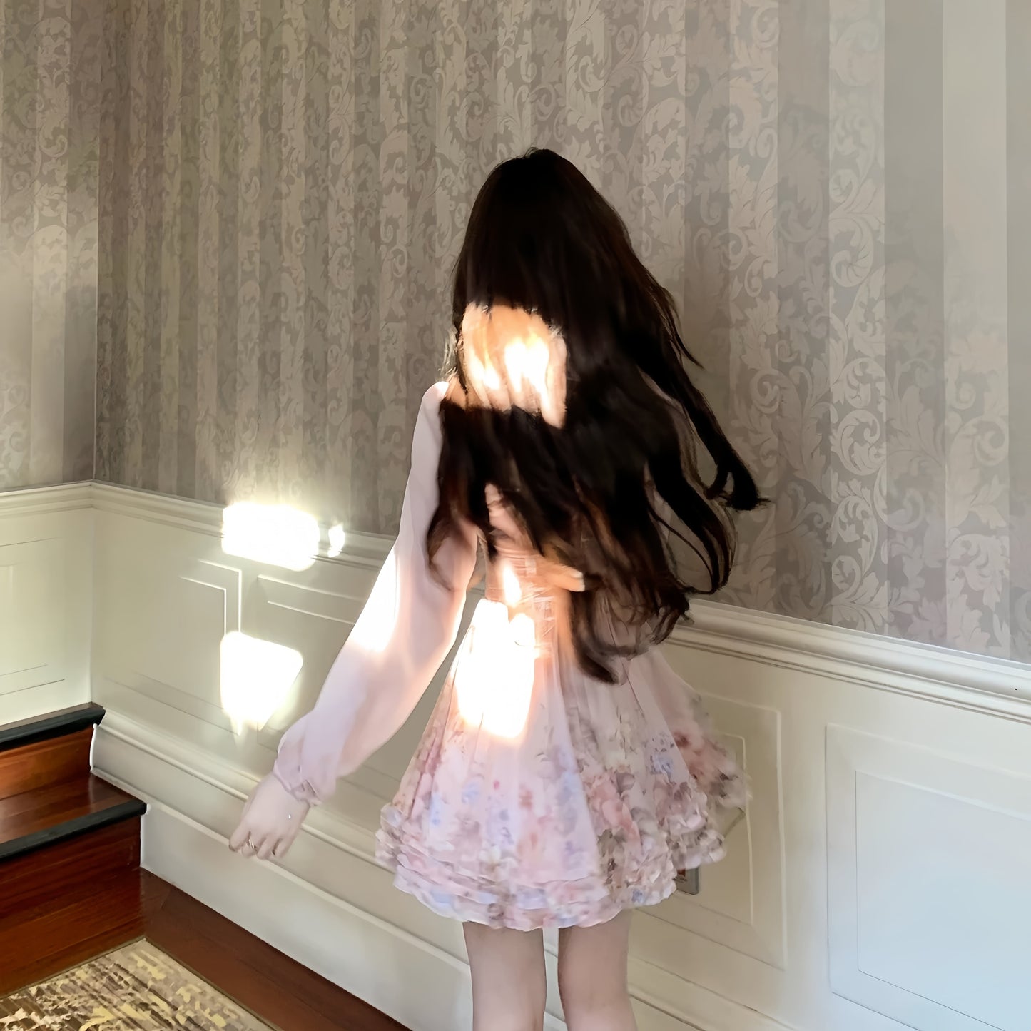 【dress】ギャザーフリルミニワンピース　N3262