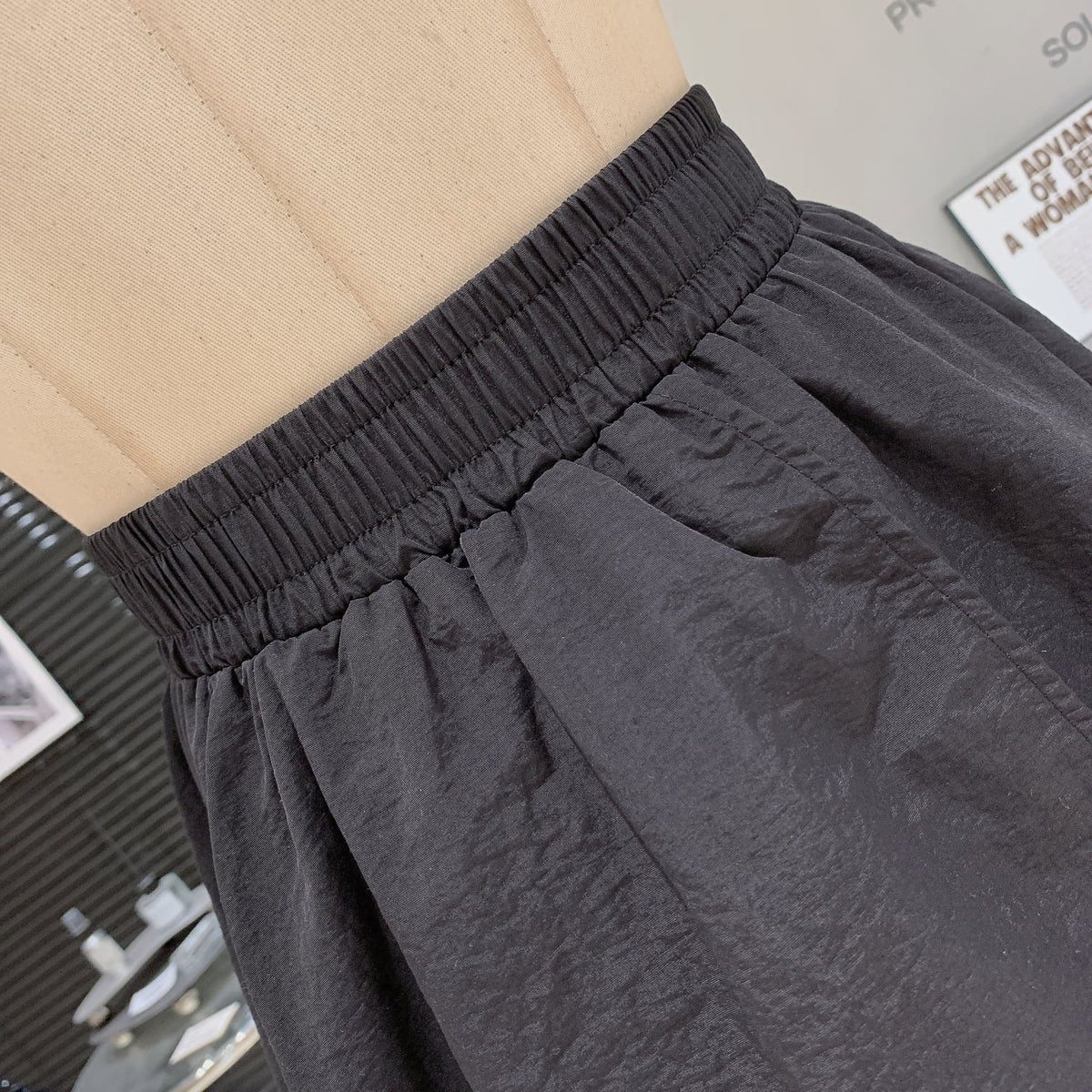 【set】ノースリーブデニムジャケット×スカートセット　M24489