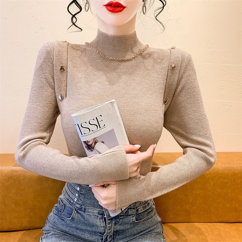 【tops】ニットトップス　M28111