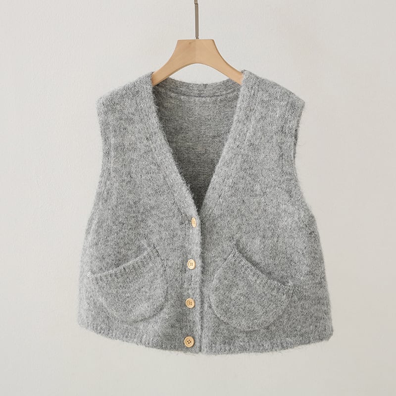 【tops】ニットベスト　M25582