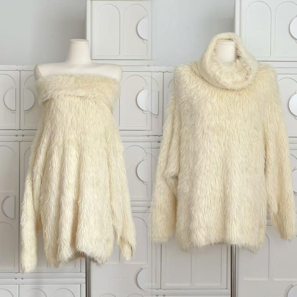【tops】ファーニットセーター　M27968