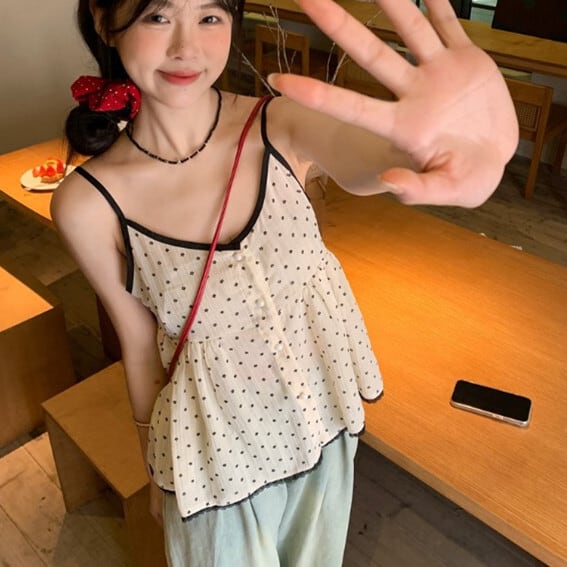 【tops】キャミソール　M29865