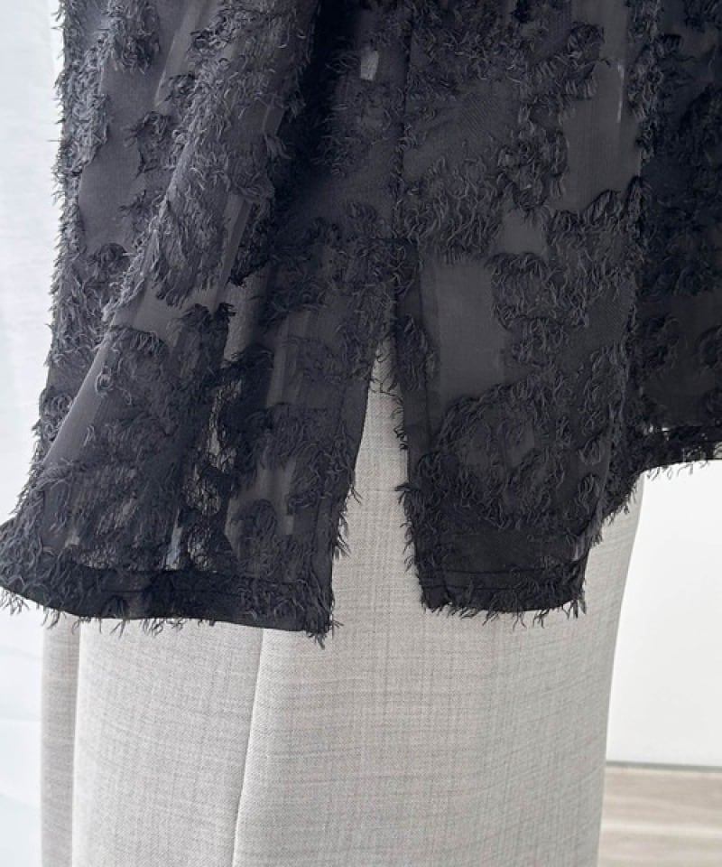 【tops】Vネック無地TシャツG20319