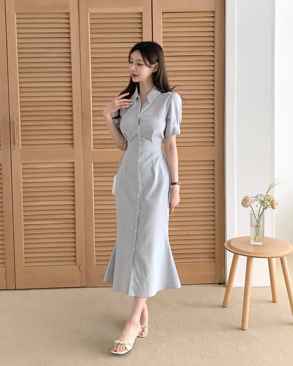 【dress】シャツワンピース　M24721
