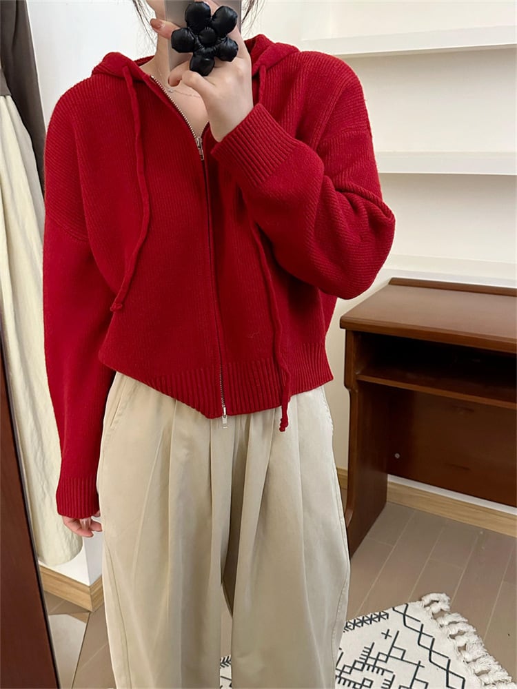 【outer】Wジップニットカーデ　M25963