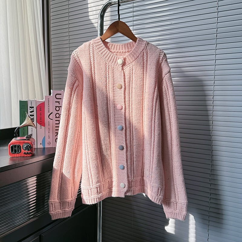 【outer】ニットカーデ　M25647