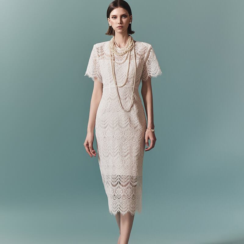 【dress】レースワンピース　M29537