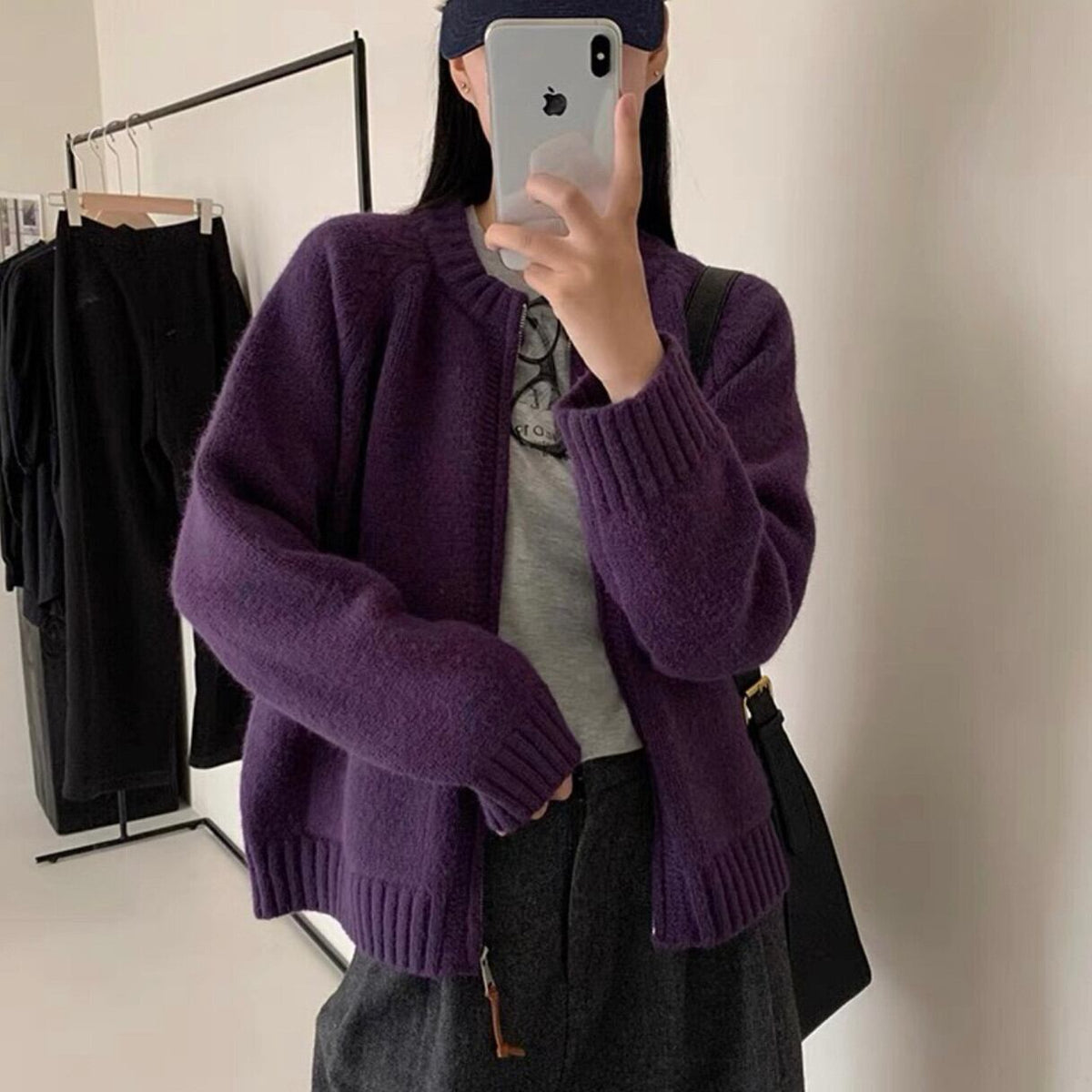 【outer】ニットカーデ　M29041