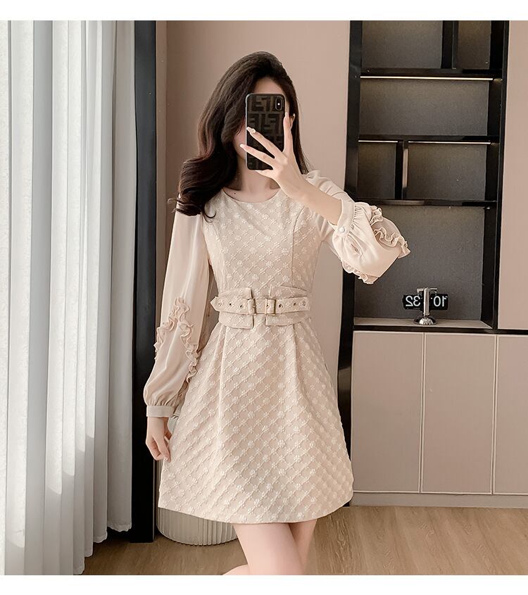 【dress】フランス風Aラインワンピース G19631