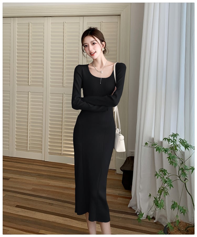 【dress】ニットワンピース　M25607