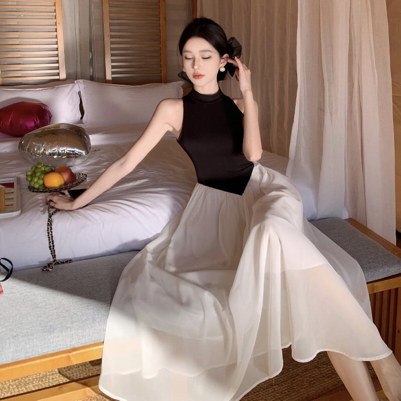 【dress】ノースリーブワンピース G20115