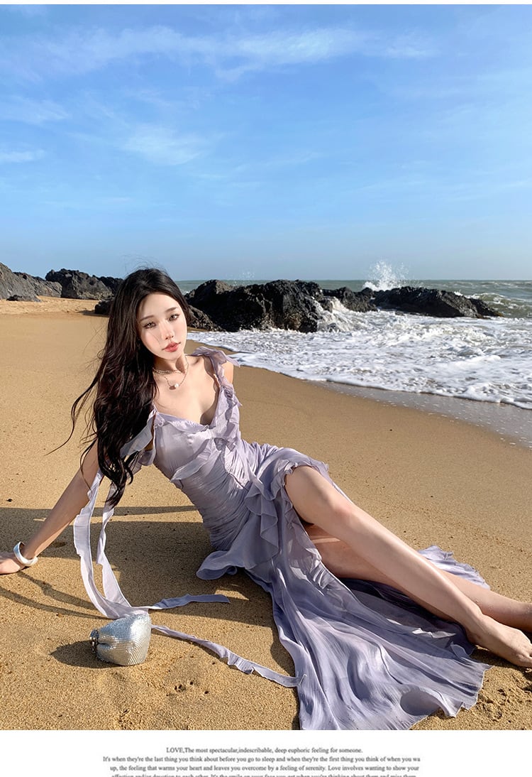【dress】フリルキャミワンピース　M25287