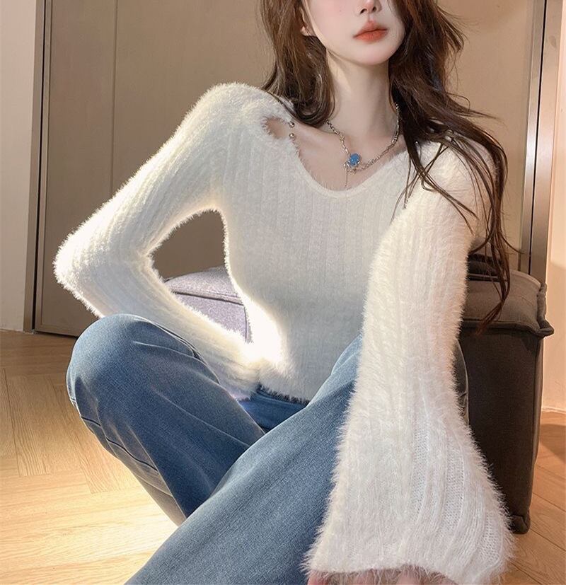 【tops】ニットセーター　M18823