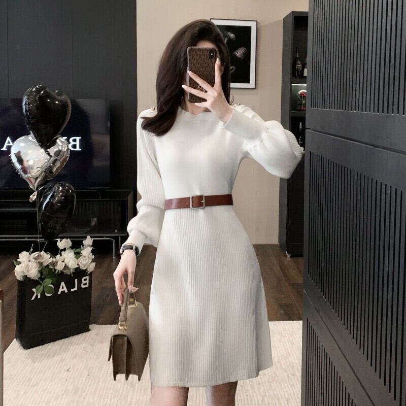 【dress】ニットワンピース　M18753
