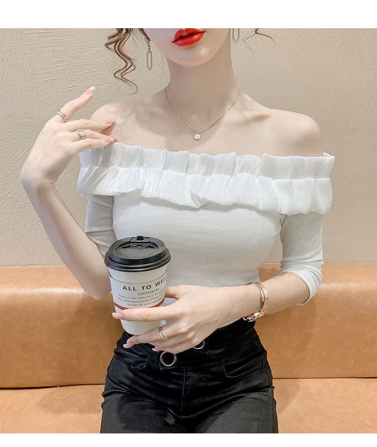 【tops】オフショルダーTシャツG20827