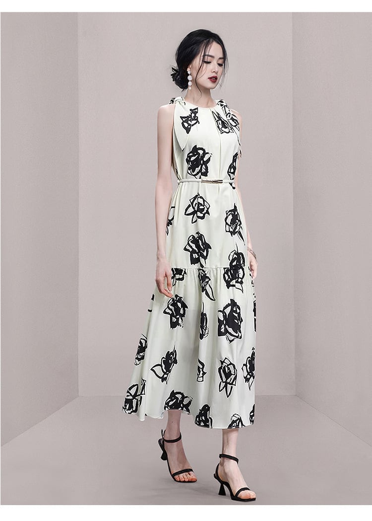 【dress】ノースリーブワンピース　M24357