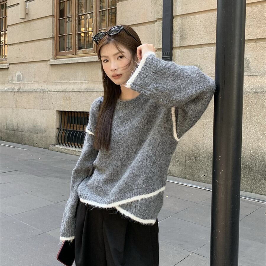 【tops】ニットセーター　M27652