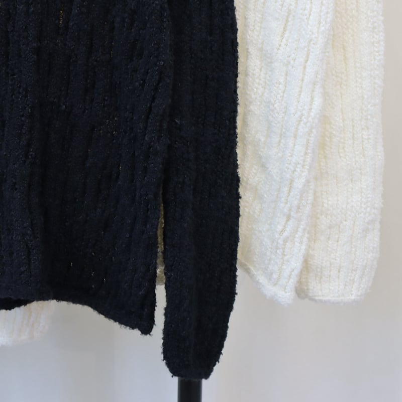 【tops】カットワークニットセーター　M25527
