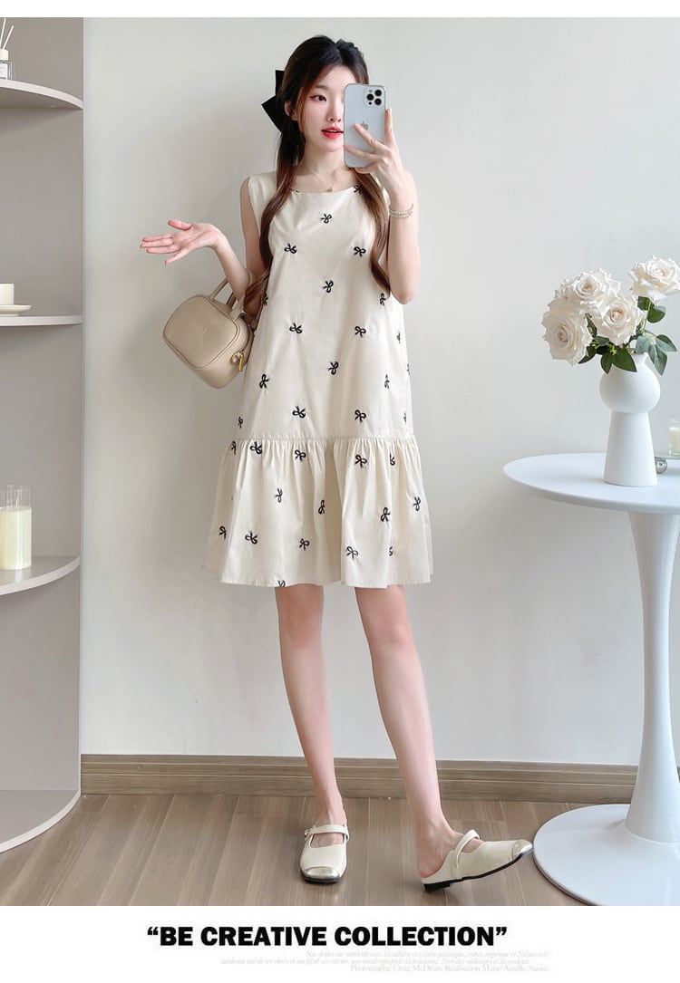 【dress】ノースリーブワンピース　M24645