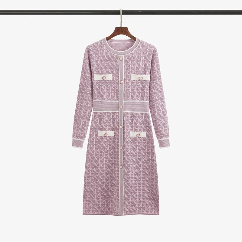 【dress】ニットワンピース　M19167