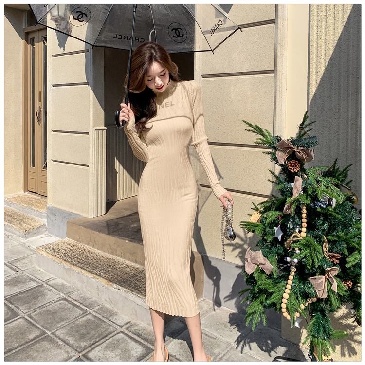 【dress】ニットワンピース　M18626