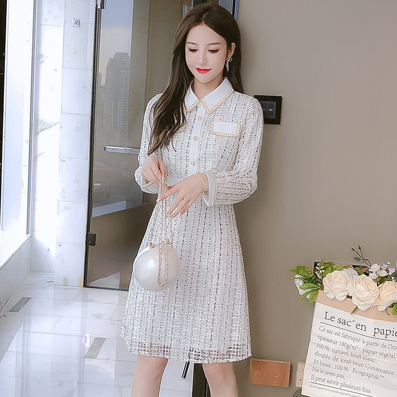 【dress】デートワンピース　M25358