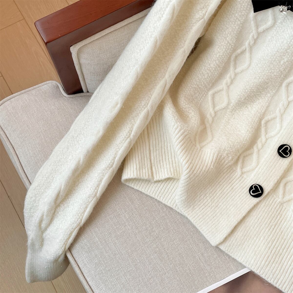 【outer】ニットカーデ　M29184
