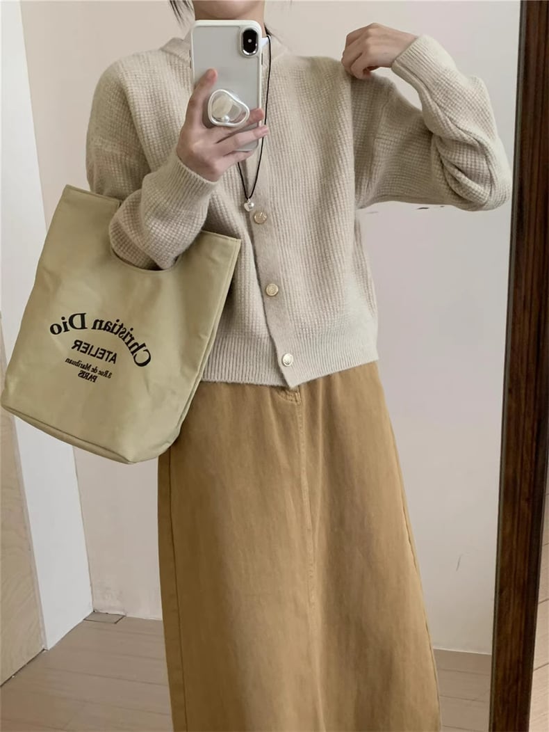 【outer】ニットカーデ　M25959