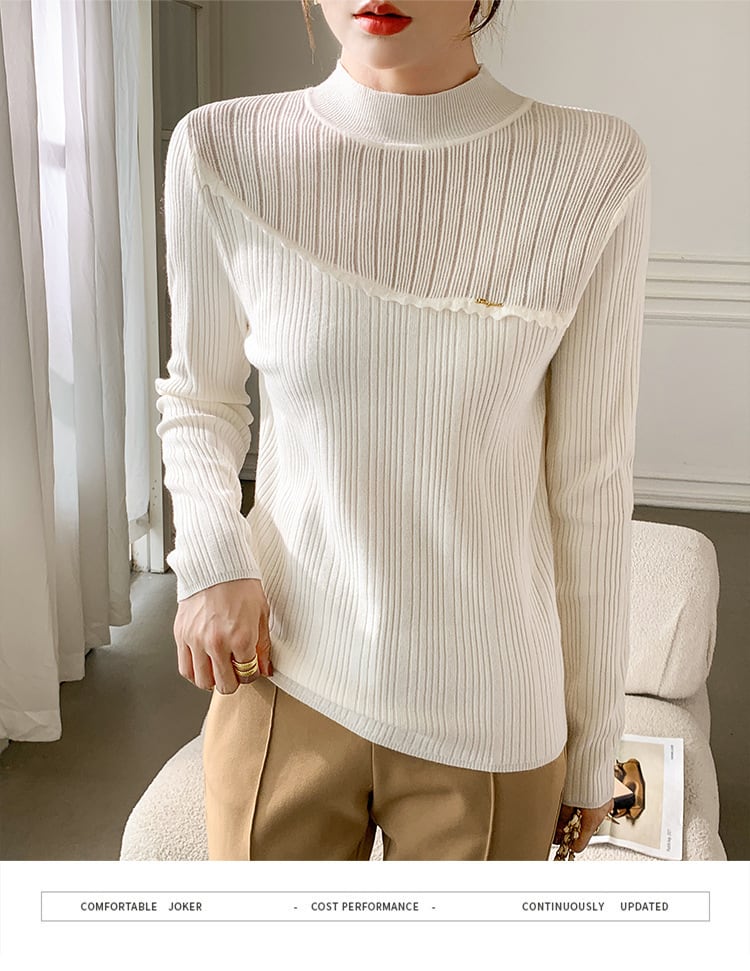 【tops】ニットトップス　M27729