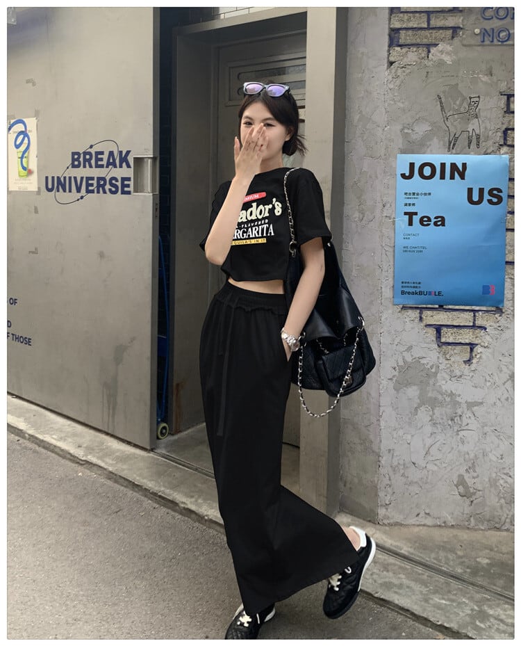 【set】Tシャツ×スカートセット　M24649