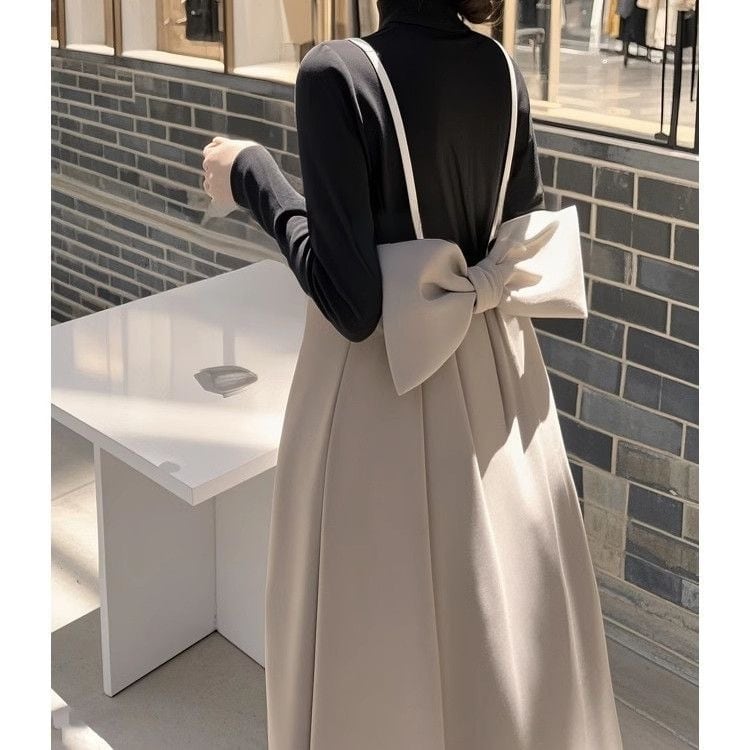【dress】バックリボンキャミワンピース　N2881