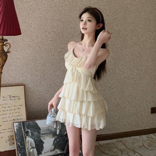 【dress】ホルターネックワンピース　M24682
