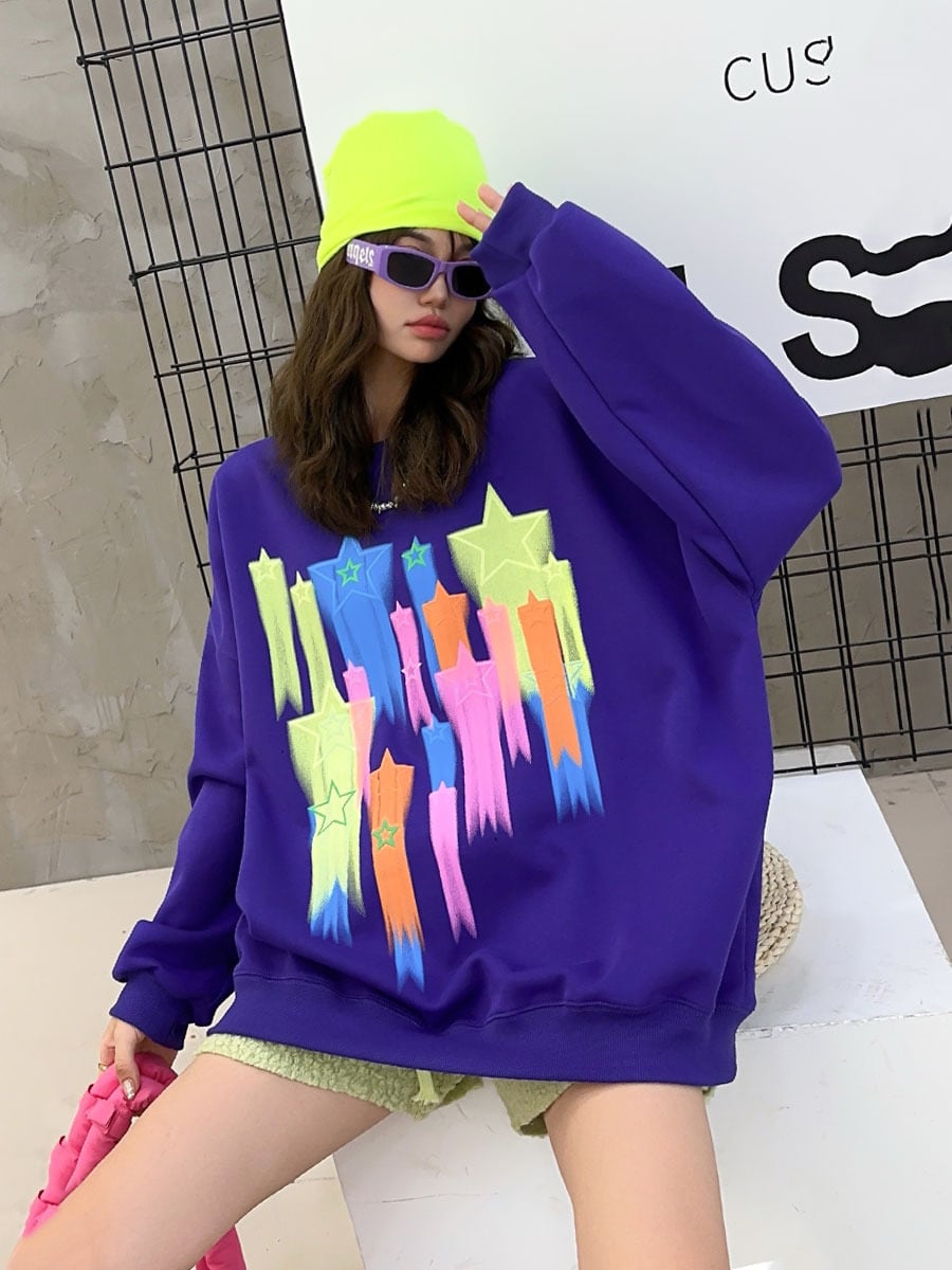 【tops】プリントプルオーバー　M25408