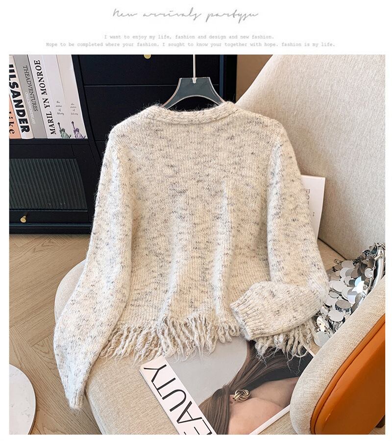 【outer】ニットカーデ　M27209