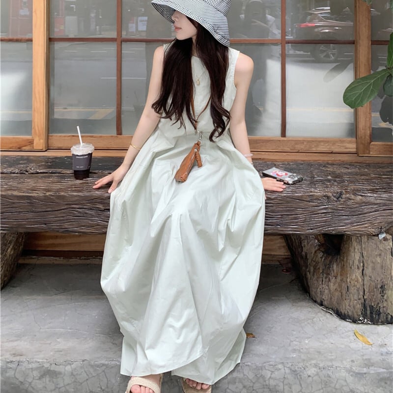 【dress】ノースリーブワンピース　M24339