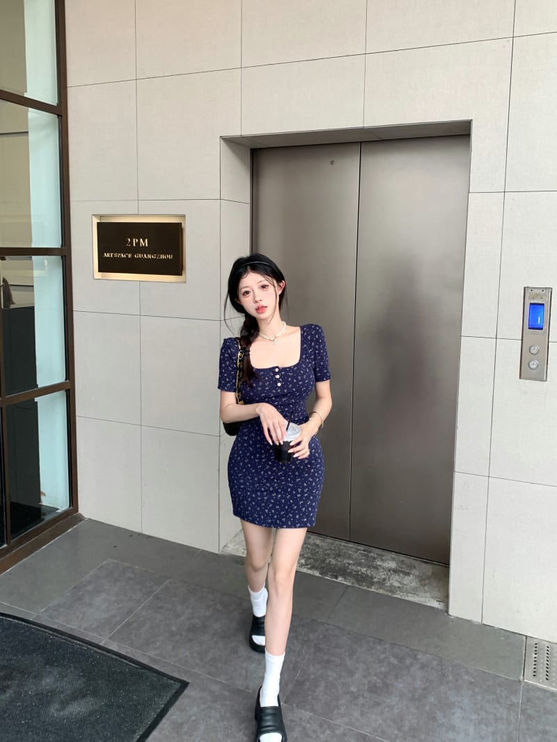 【dress】バックレスワンピース　M24787
