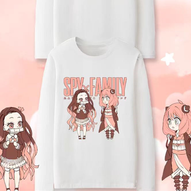 【tops】キャラクター長袖TシャツG23718