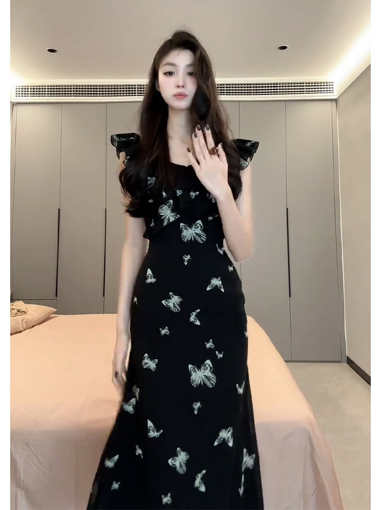 【dress】プリントワンピース　M24606