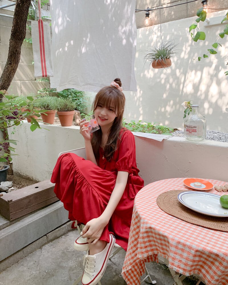 【dress】美人度アップ!気質満点スクエアネックスウィート着痩せワンピース