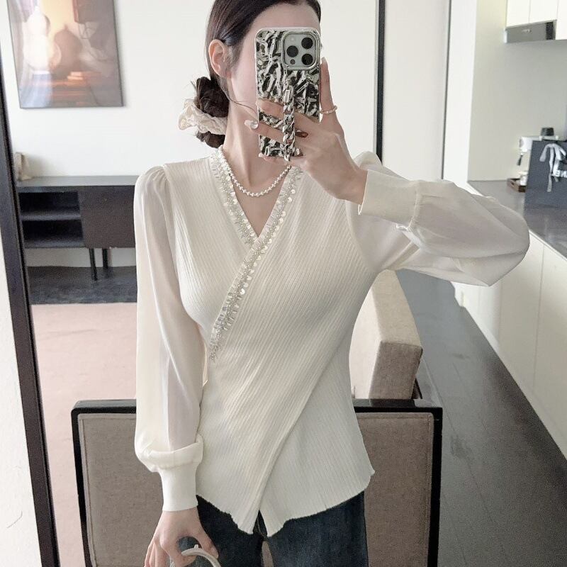 【tops】不規則 イレギュラードッキングトップス　M29387